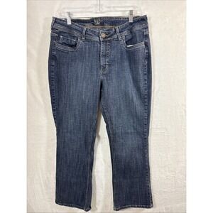 Riders by Lee Mid Rise Straight Leg‎ blue jeans size 16P